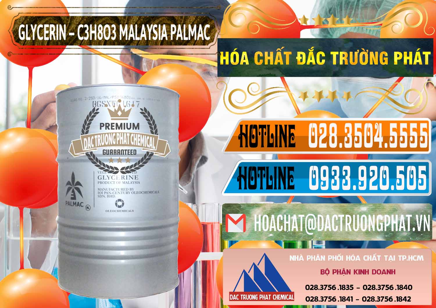 Nơi chuyên cung ứng ( bán ) Glycerin – C3H8O3 99.7% Malaysia Palmac - 0067 - Cty phân phối & cung cấp hóa chất tại TP.HCM - stmp.net