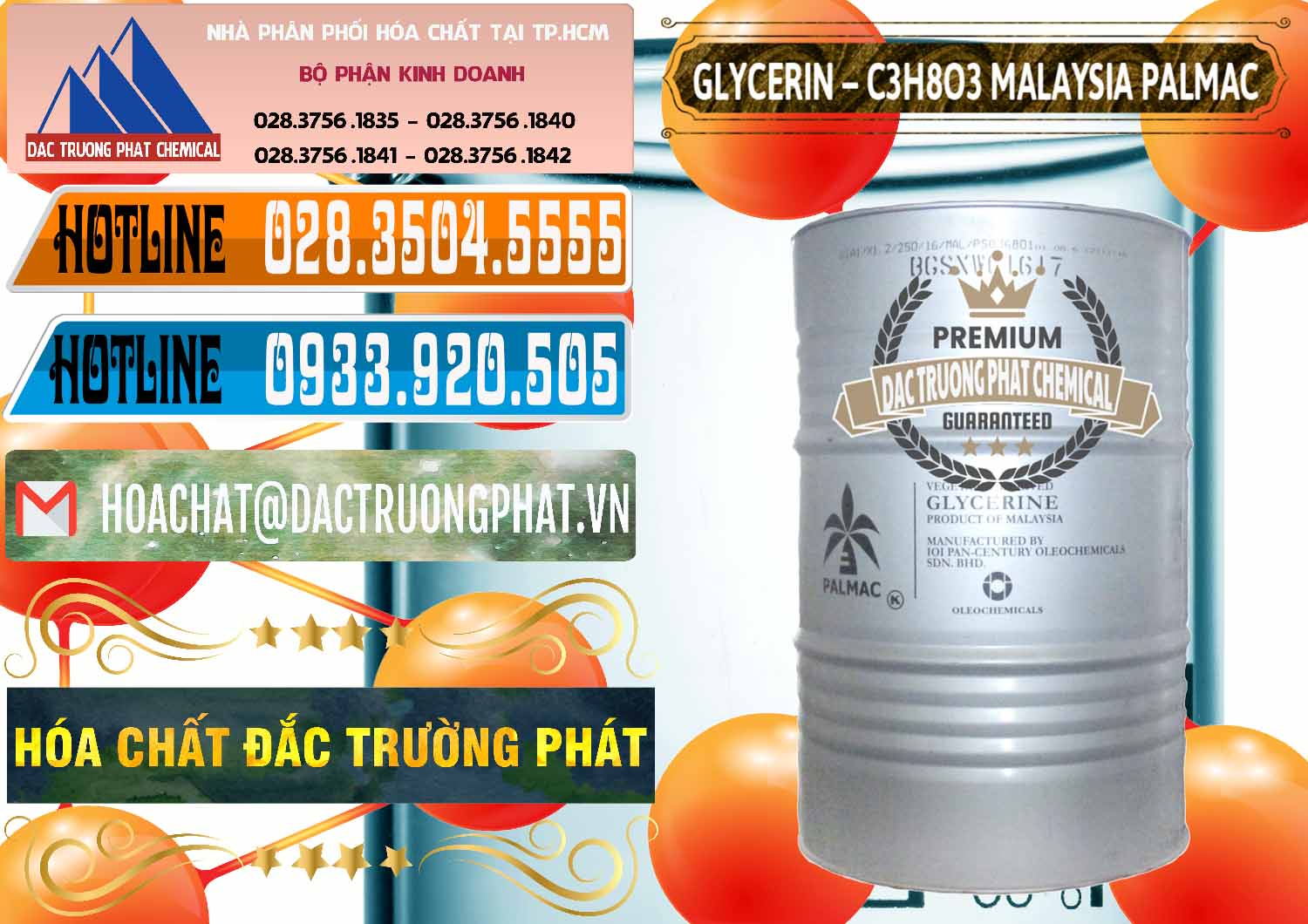 Bán < kinh doanh Hóa chất Nước Glyxerine # Glycerol Malaysia Palmac Nơi cung cấp - bán Glycerin – C3H8O3 99.7% Malaysia Palmac - 0067 - Nhà phân phối & cung cấp hóa chất tại TP.HCM - stmp.net