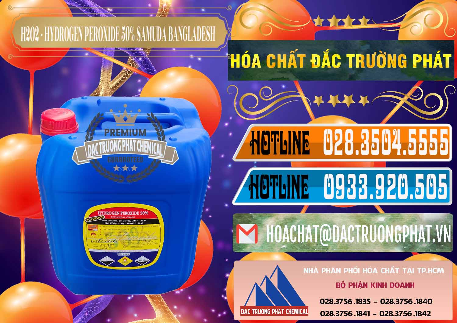 Địa chỉ chuyên cung cấp * bán Hóa Chất Công Nghiệp H2O2 > Hydrogen Dioxide Dạng Lỏng Cty chuyên bán - cung ứng H2O2 - Hydrogen Peroxide 50% Samuda Bangladesh - 0077 - Nơi bán ( cung cấp ) hóa chất tại TP.HCM - stmp.net