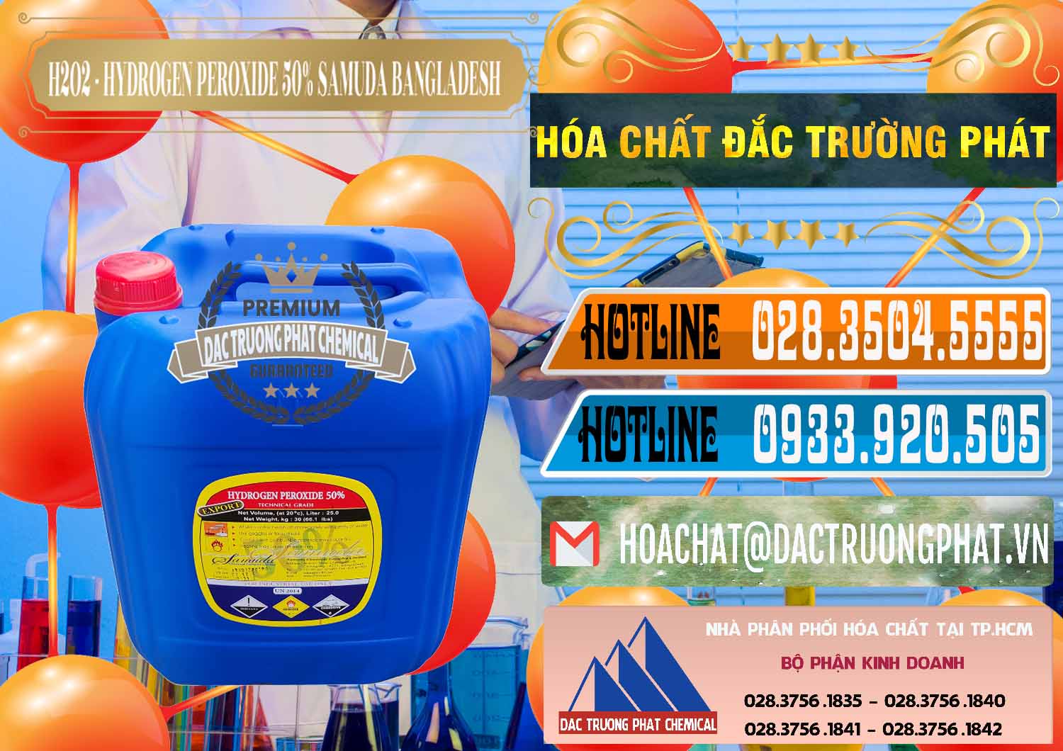 Địa chỉ chuyên cung cấp * bán Hóa Chất Công Nghiệp H2O2 > Hydrogen Dioxide Dạng Lỏng Cty kinh doanh & bán H2O2 - Hydrogen Peroxide 50% Samuda Bangladesh - 0077 - Cty cung cấp & bán hóa chất tại TP.HCM - stmp.net