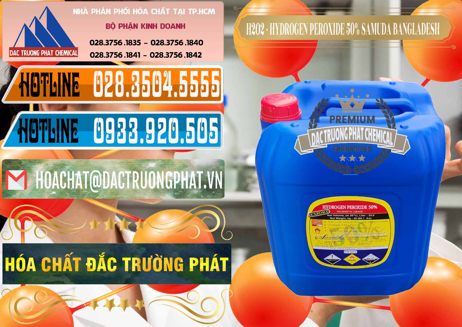 Chuyên bán và cung cấp H2O2 - Hydrogen Peroxide 50% Samuda Bangladesh - 0077 - Nhà cung cấp - kinh doanh hóa chất tại TP.HCM - stmp.net