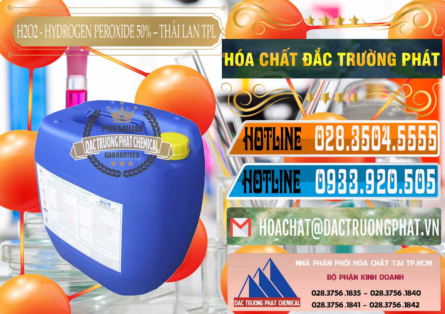 Đơn vị chuyên cung ứng — bán hóa chất Oxy Già # Oxi Già Lỏng 50% TPL Thái Lan Thailand Cty chuyên cung ứng và bán H2O2 - Hydrogen Peroxide 50% Thái Lan TPL - 0076 - Công ty chuyên cung ứng - phân phối hóa chất tại TP.HCM - stmp.net