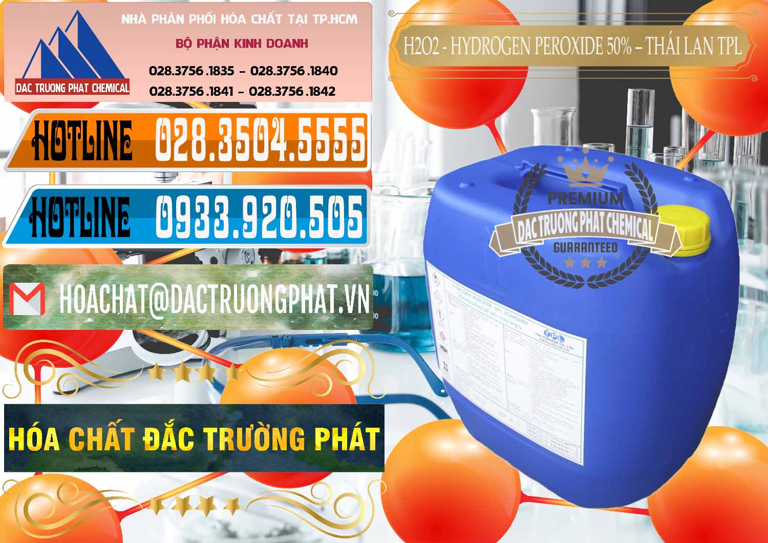 Nhà bán hàng | thương mại hóa chất Oxy Già — Hydro Peroxid Liquid 50% TPL Thái Lan Thailand tại Kiên Giang Chuyên cung ứng & bán H2O2 - Hydrogen Peroxide 50% Thái Lan TPL - 0076 - Đơn vị kinh doanh và cung cấp hóa chất tại TP.HCM - stmp.net