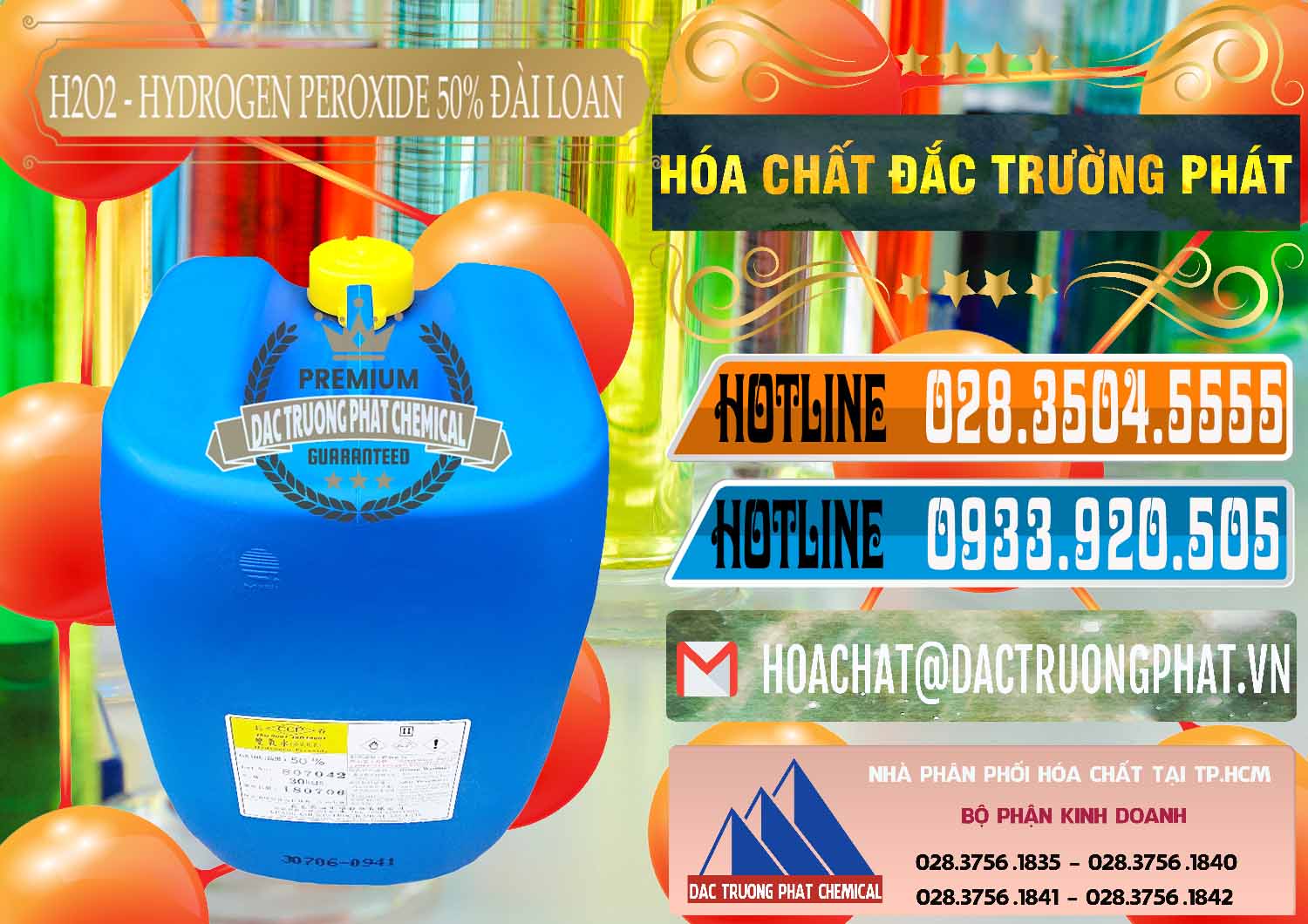 Công ty bán và cung cấp Oxy Già Dạng Nước > Hydrogen Peroxide 50% Đài Loan Taiwan Chang Chun tại Tiền Giang Đơn vị chuyên bán & phân phối H2O2 - Hydrogen Peroxide 50% Đài Loan Taiwan Chang Chun - 0069 - Nơi phân phối & bán hóa chất tại TP.HCM - stmp.net