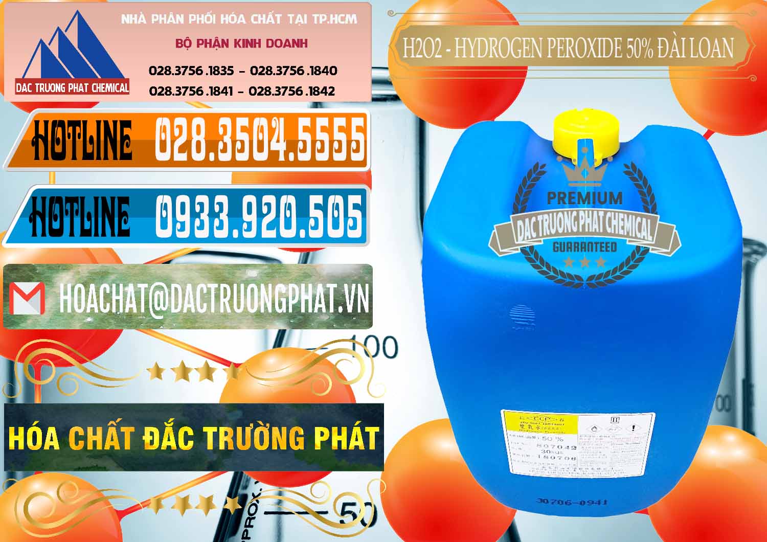 Cty bán › cung cấp Hydrogen Dioxide Dạng Lỏng # Hydrogen Peroxide 50% Đài Loan Taiwan Chang Chun tại Trà Vinh Công ty bán và phân phối H2O2 - Hydrogen Peroxide 50% Đài Loan Taiwan Chang Chun - 0069 - Nhà cung cấp - bán hóa chất tại TP.HCM - stmp.net