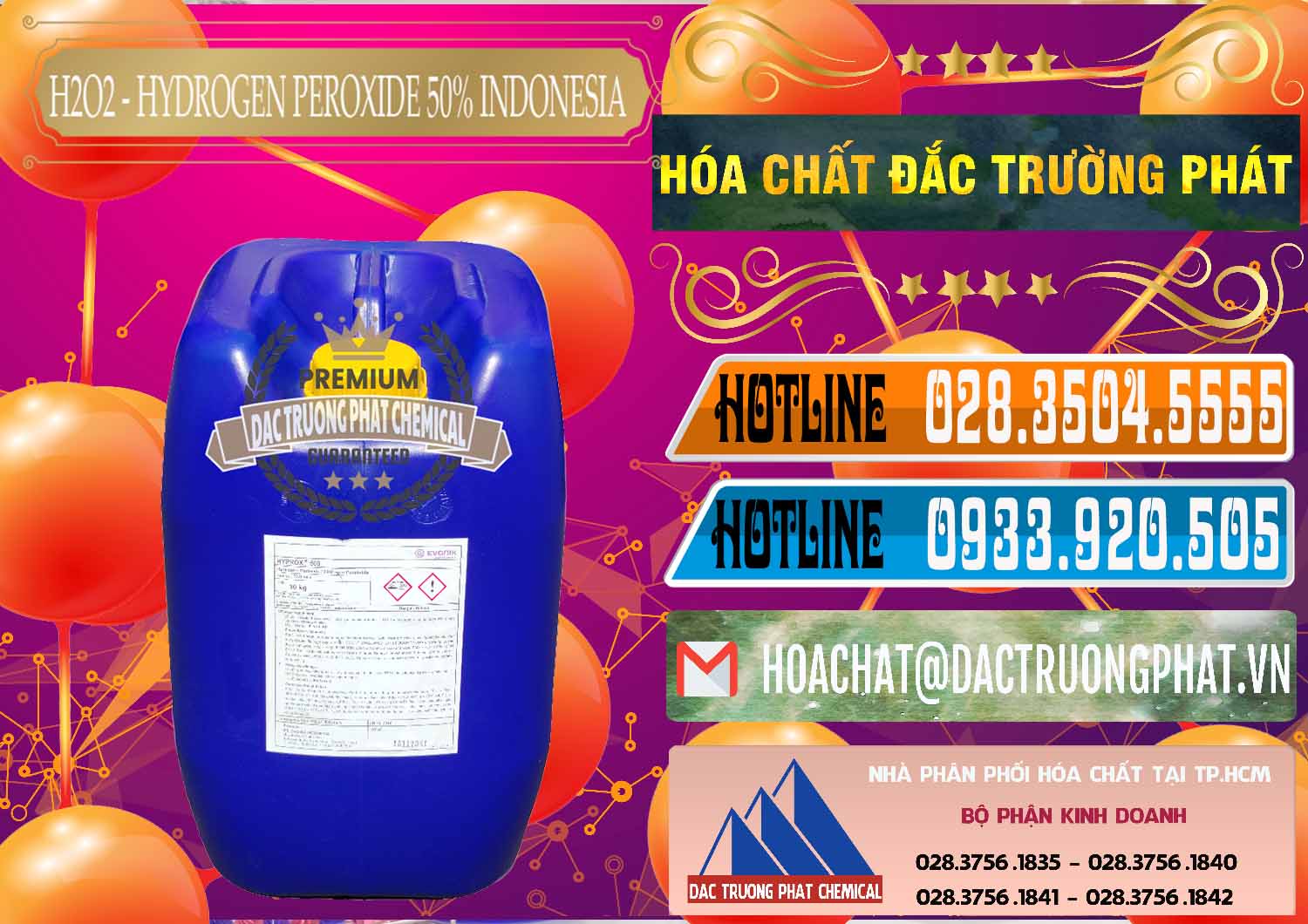 Cty chuyên kinh doanh - bán H2O2 - Hydrogen Peroxide 50% Evonik Indonesia - 0070 - Công ty chuyên cung cấp ( bán ) hóa chất tại TP.HCM - stmp.net