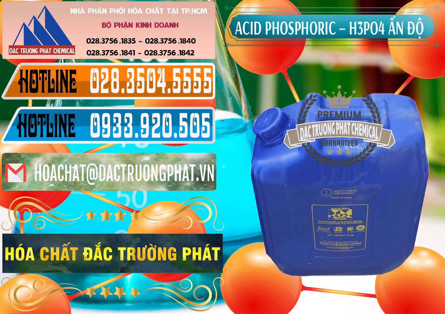 Đơn vị kinh doanh ( bán ) Axit Phosphoric H3PO4 85% Ấn Độ - 0350 - Công ty cung cấp ( phân phối ) hóa chất tại TP.HCM - stmp.net
