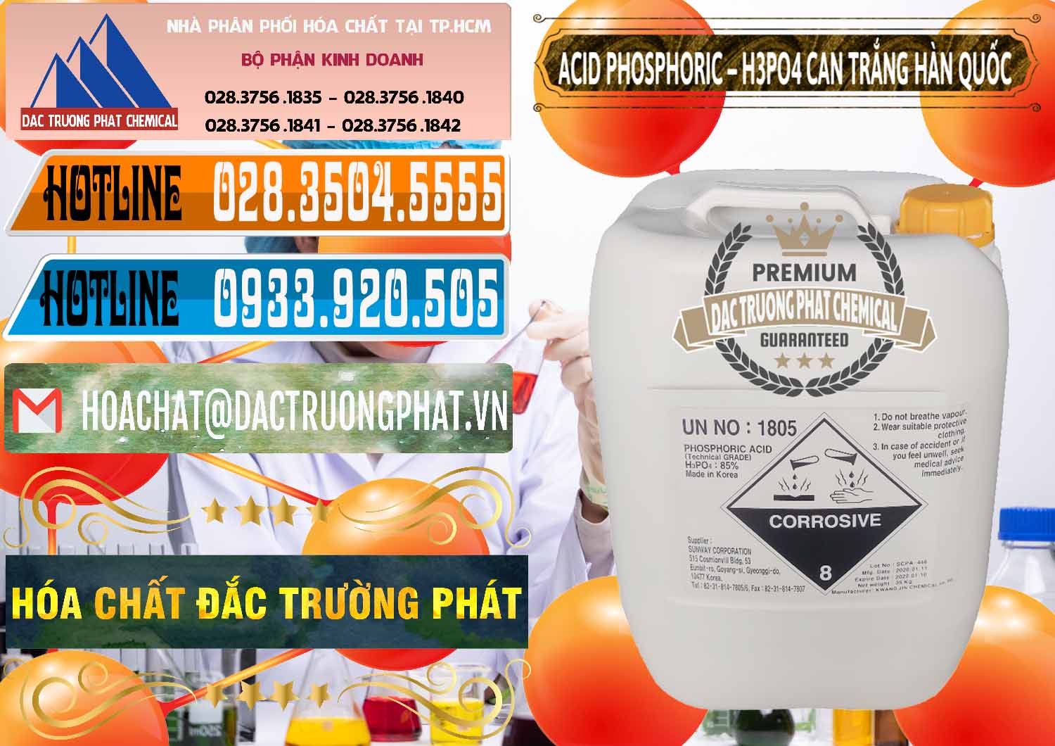 Công ty chuyên bán & cung cấp Acid Phosphoric - Axit Phosphoric H3PO4 Can Trắng Hàn Quốc Korea - 0017 - Nhà cung cấp _ phân phối hóa chất tại TP.HCM - stmp.net