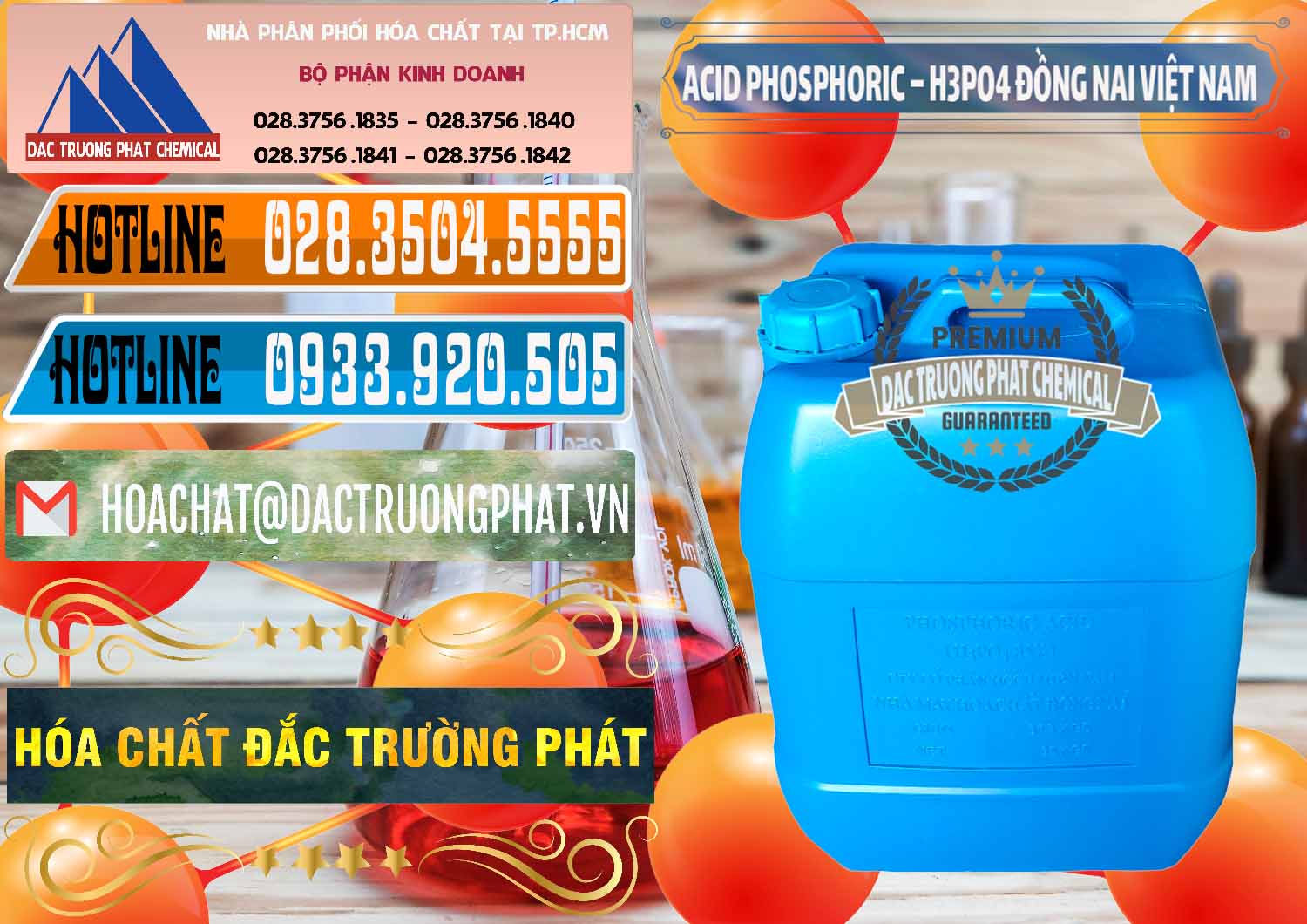 Công ty cung cấp & bán Acid Phosphoric – Axit Phosphoric 85% Đồng Nai Việt Nam - 0183 - Nơi cung cấp và phân phối hóa chất tại TP.HCM - stmp.net