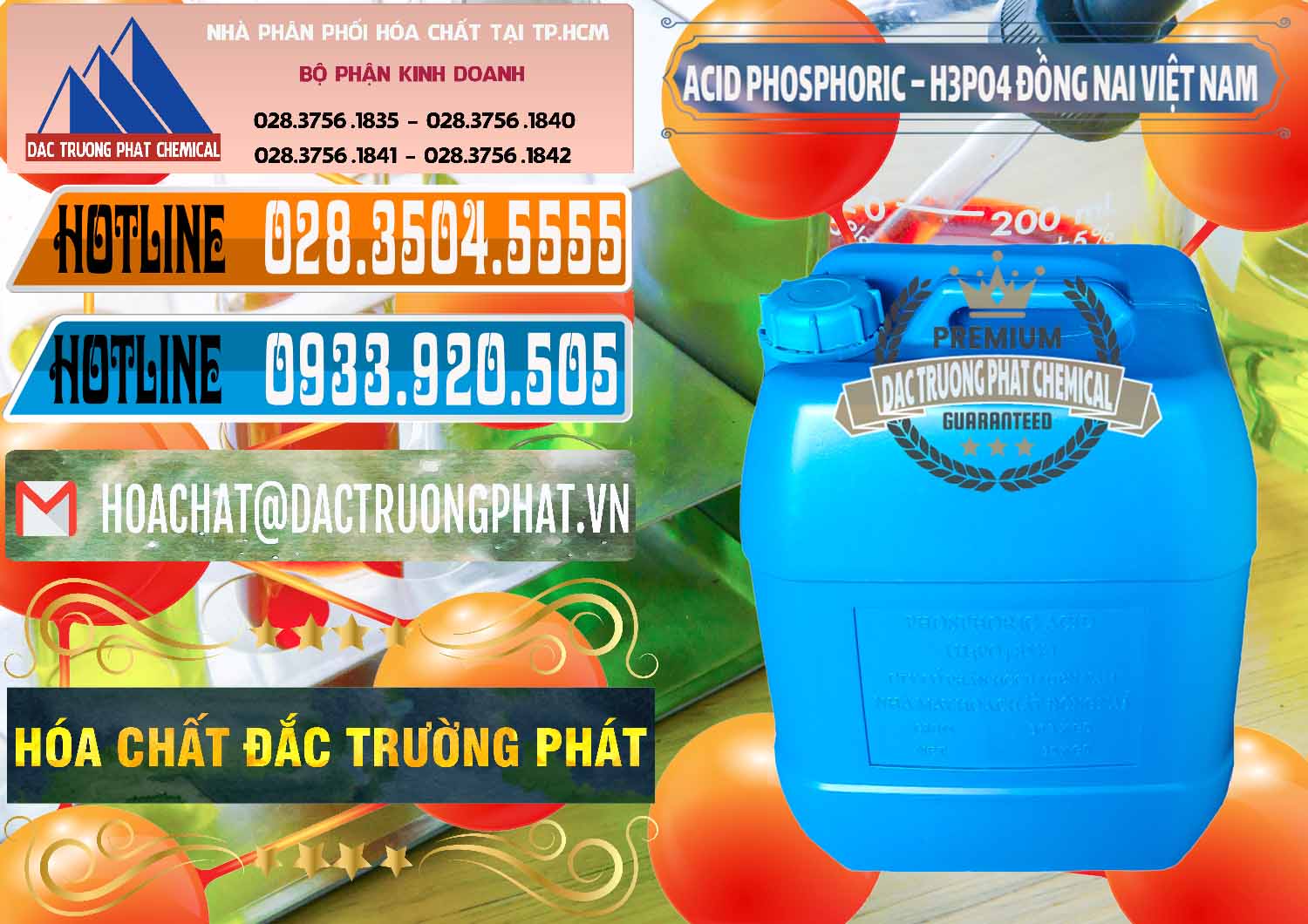 Chuyên kinh doanh _ cung cấp Acid Phosphoric – Axit Phosphoric 85% Đồng Nai Việt Nam - 0183 - Công ty bán và cung cấp hóa chất tại TP.HCM - stmp.net