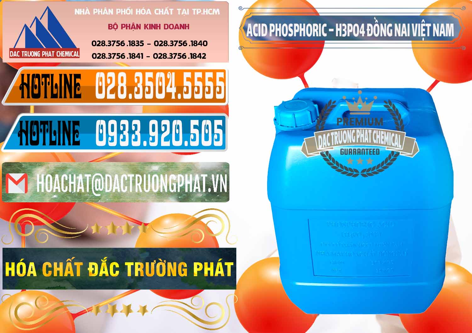 Cty phân phối - cung ứng Acid Phosphoric – Axit Phosphoric 85% Đồng Nai Việt Nam - 0183 - Đơn vị kinh doanh & cung cấp hóa chất tại TP.HCM - stmp.net