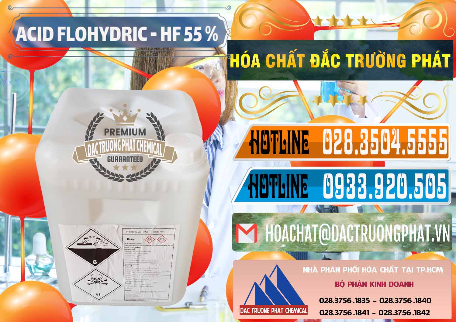 Nơi kinh doanh ( bán ) Axit HF - Acid HF 55% Can Trắng Trung Quốc China - 0079 - Nơi chuyên cung cấp và nhập khẩu hóa chất tại TP.HCM - stmp.net