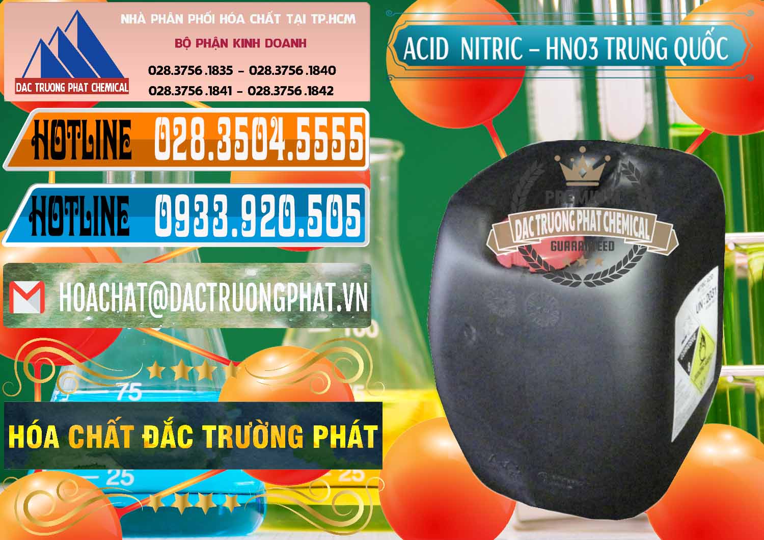 Nơi cung ứng & bán Acid Nitric – Axit Nitric HNO3 68% Trung Quốc China - 0343 - Chuyên bán và phân phối hóa chất tại TP.HCM - stmp.net
