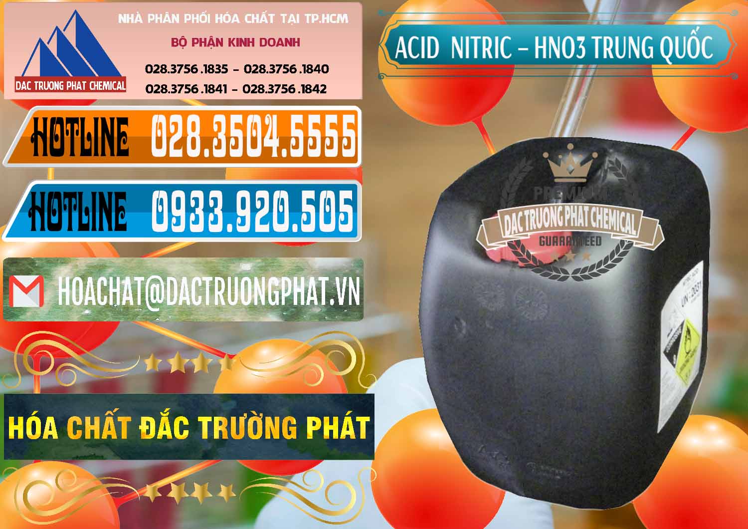 Công ty bán _ phân phối Acid Nitric – Axit Nitric HNO3 68% Trung Quốc China - 0343 - Đơn vị bán và cung cấp hóa chất tại TP.HCM - stmp.net