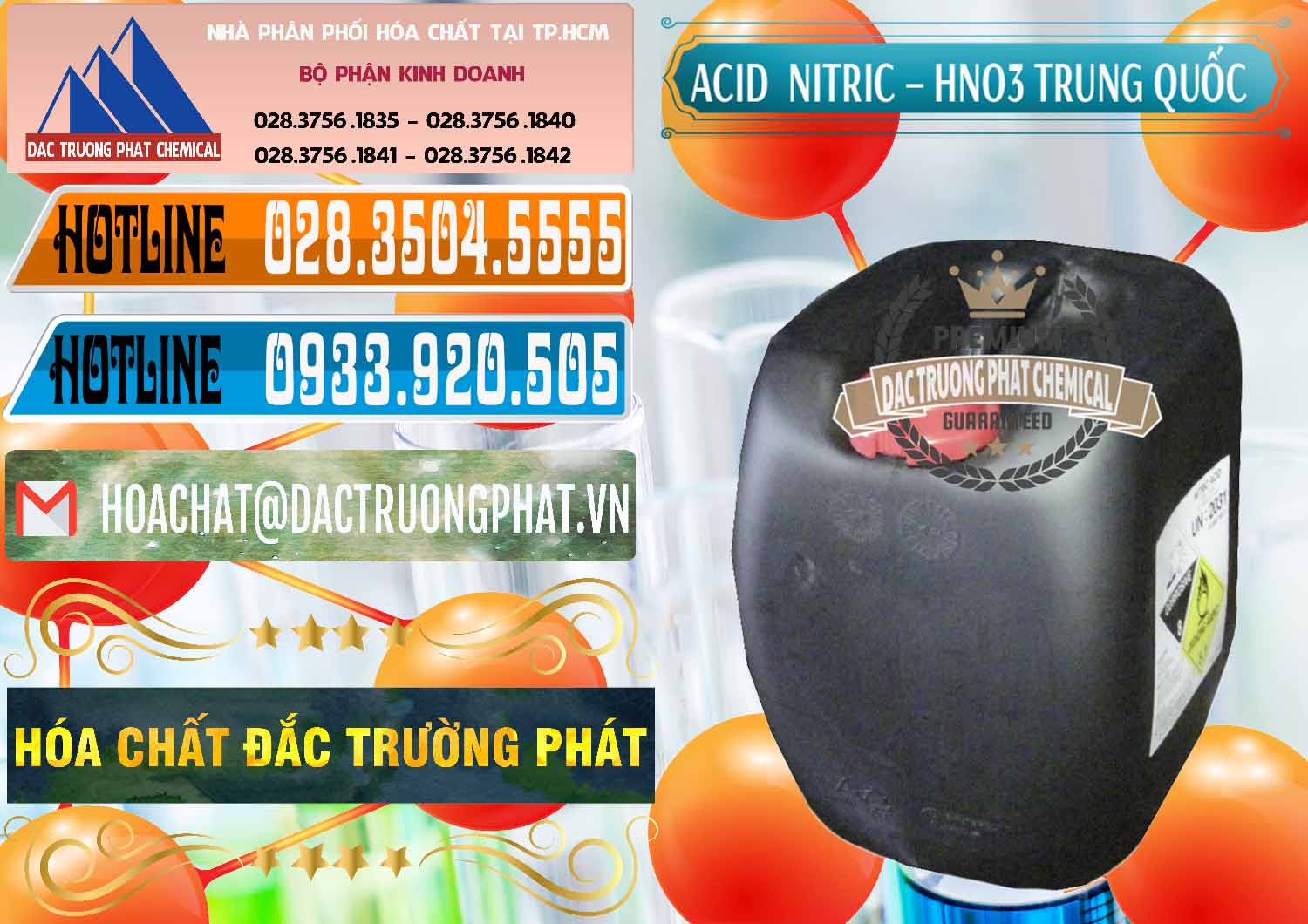 Đơn vị chuyên nhập khẩu & bán Acid Nitric – Axit Nitric HNO3 68% Trung Quốc China - 0343 - Công ty chuyên bán & cung cấp hóa chất tại TP.HCM - stmp.net