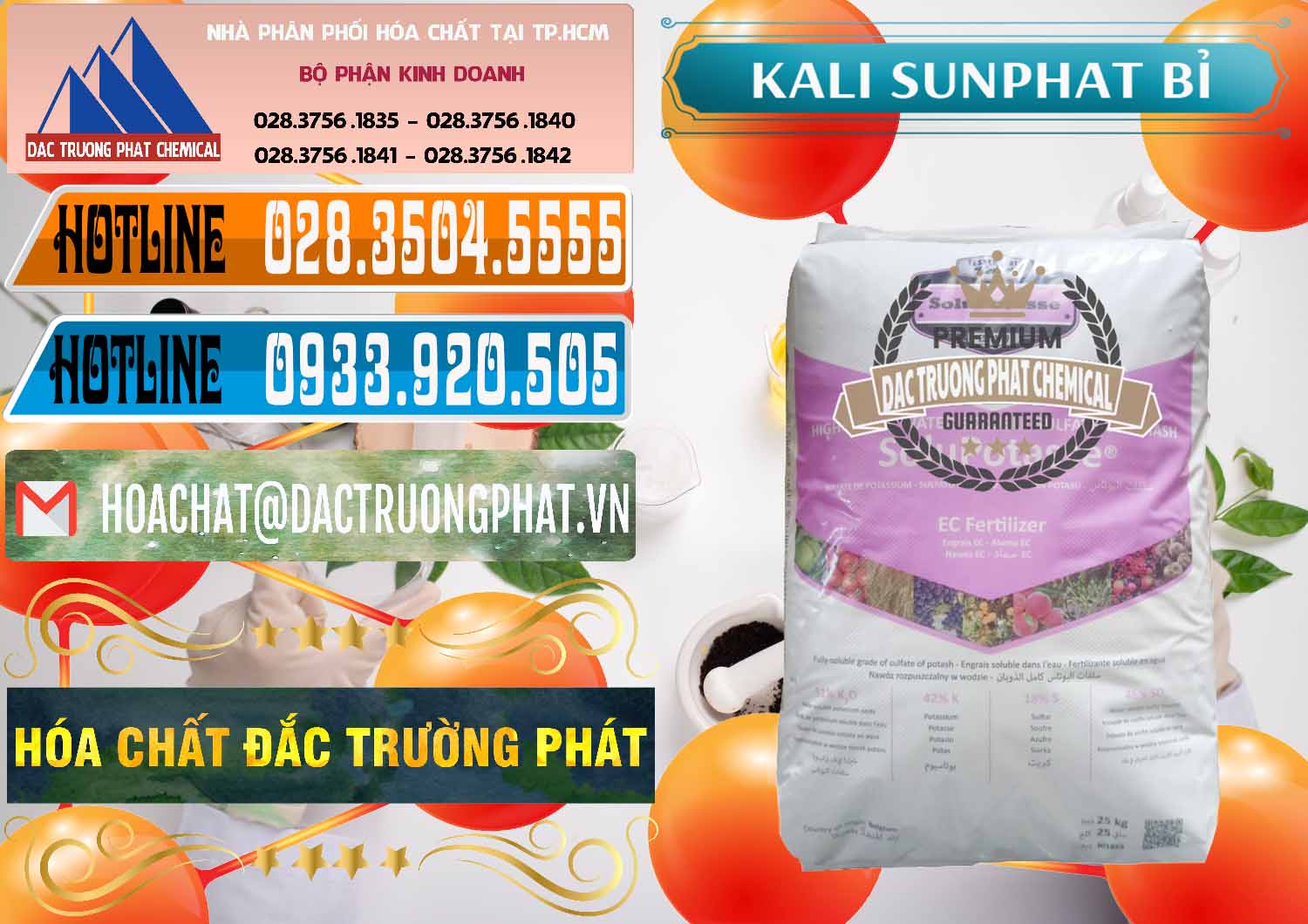 Nơi chuyên cung ứng & bán Kali Sunphat – K2SO4 Bỉ Belgium - 0406 - Cty chuyên nhập khẩu & phân phối hóa chất tại TP.HCM - stmp.net