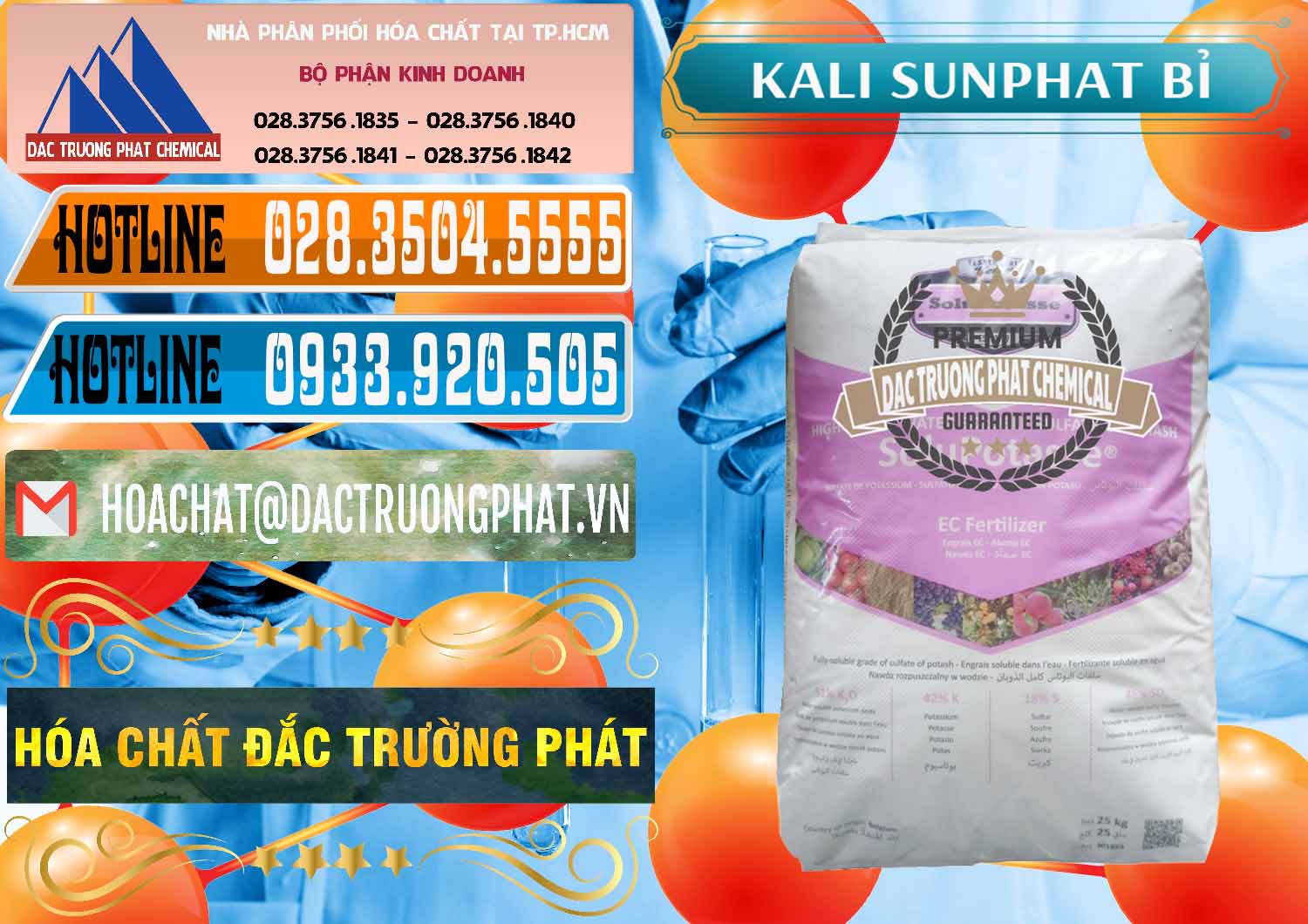 Cung cấp - bán Kali Sunphat – K2SO4 Bỉ Belgium - 0406 - Chuyên cung cấp & bán hóa chất tại TP.HCM - stmp.net