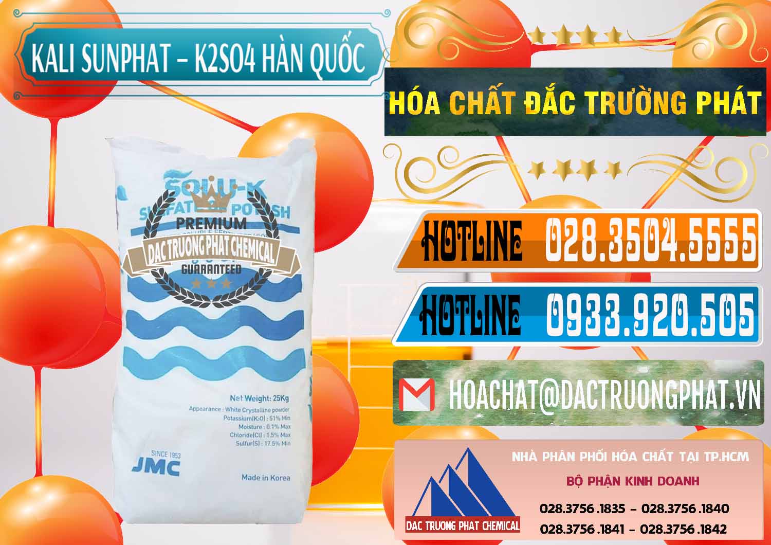 Chuyên nhập khẩu & bán Kali Sunphat – K2SO4 Hàn Quốc Korea - 0410 - Cty phân phối _ bán hóa chất tại TP.HCM - stmp.net