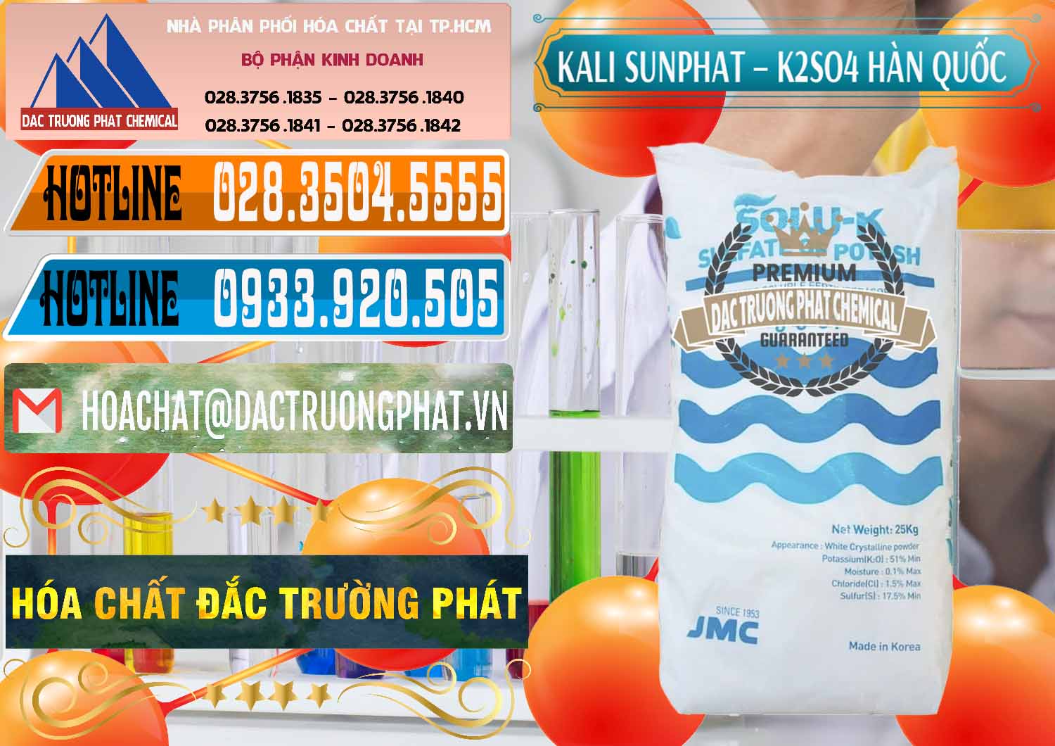 Đơn vị chuyên bán ( phân phối ) Kali Sunphat – K2SO4 Hàn Quốc Korea - 0410 - Cty cung cấp - bán hóa chất tại TP.HCM - stmp.net