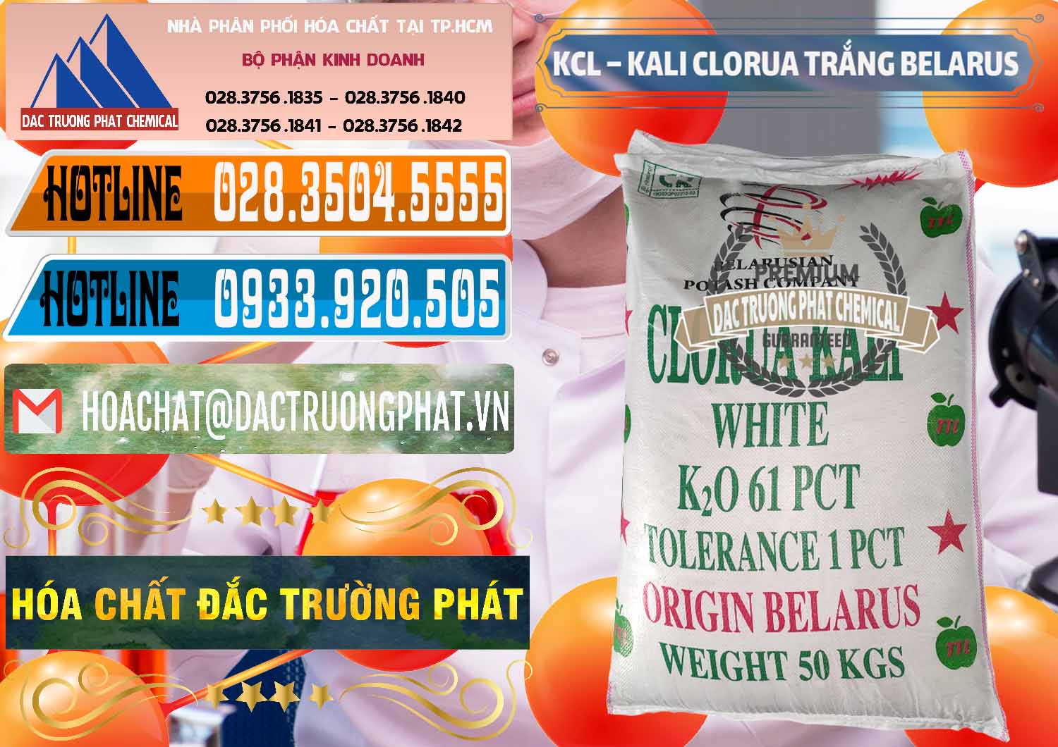 Cty cung cấp & bán KCL – Kali Clorua Trắng Belarus - 0085 - Nơi chuyên phân phối và nhập khẩu hóa chất tại TP.HCM - stmp.net