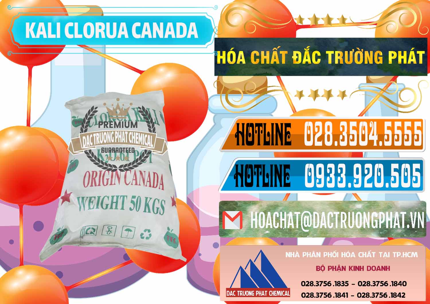 Cty chuyên bán _ cung ứng KCL – Kali Clorua Trắng Canada - 0437 - Chuyên kinh doanh _ phân phối hóa chất tại TP.HCM - stmp.net