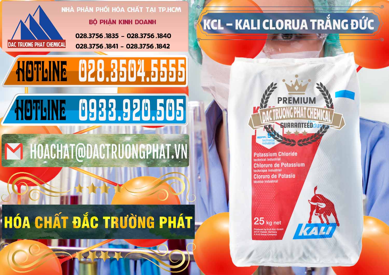 Nơi nhập khẩu - bán KCL – Kali Clorua Trắng Đức Germany - 0086 - Chuyên phân phối _ kinh doanh hóa chất tại TP.HCM - stmp.net