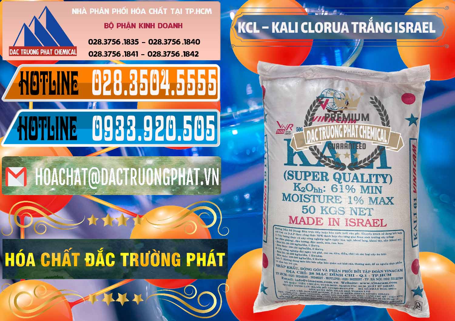 Đơn vị nhập khẩu - bán KCL – Kali Clorua Trắng Israel - 0087 - Chuyên phân phối ( bán ) hóa chất tại TP.HCM - stmp.net
