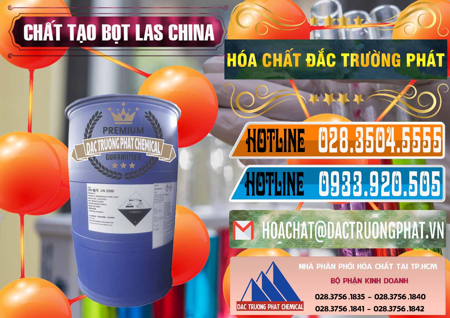 Công ty cung ứng ( bán ) Chất tạo bọt Las Trung Quốc China - 0451 - Công ty cung cấp và nhập khẩu hóa chất tại TP.HCM - stmp.net