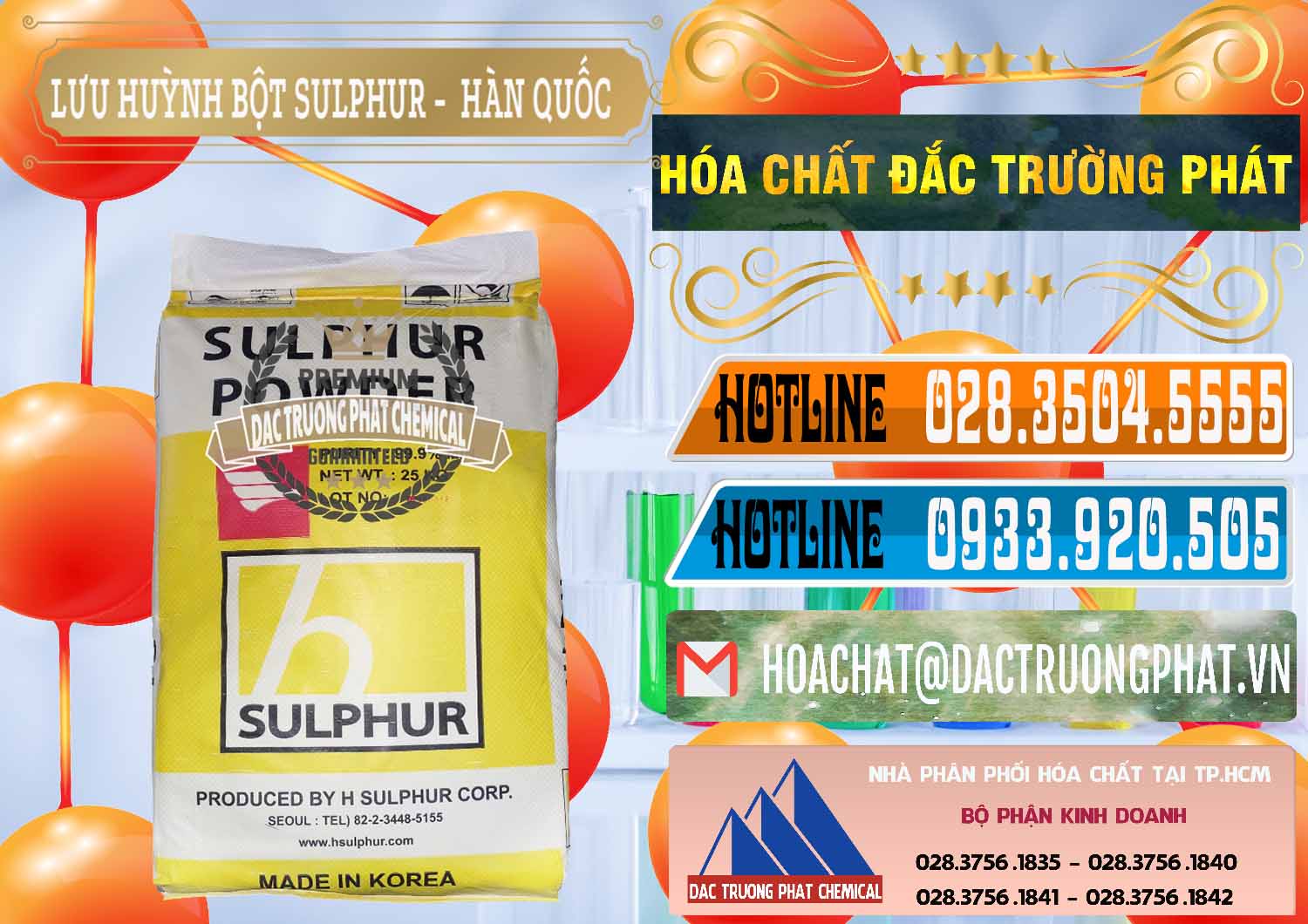 Cty bán - cung ứng Lưu huỳnh Bột - Sulfur Powder ( H Sulfur ) Hàn Quốc Korea - 0199 - Chuyên nhập khẩu - phân phối hóa chất tại TP.HCM - stmp.net