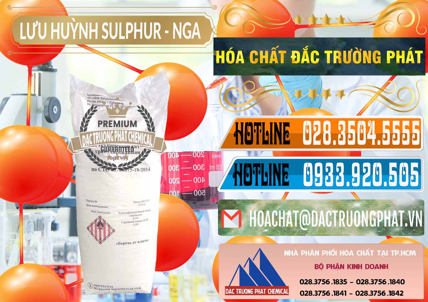 Công ty chuyên bán & phân phối Lưu huỳnh Hạt - Sulfur Nga Russia - 0200 - Cty chuyên kinh doanh ( cung cấp ) hóa chất tại TP.HCM - stmp.net