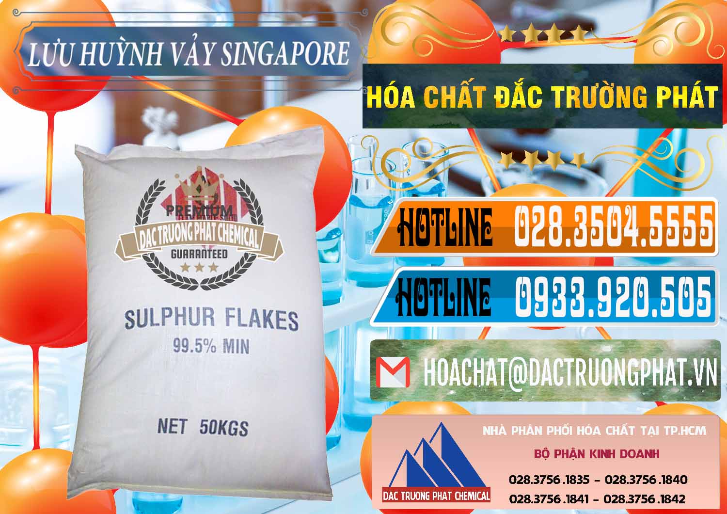 Nơi nhập khẩu _ bán Lưu huỳnh Vảy - Sulfur Flakes Singapore - 0346 - Đơn vị phân phối ( bán ) hóa chất tại TP.HCM - stmp.net