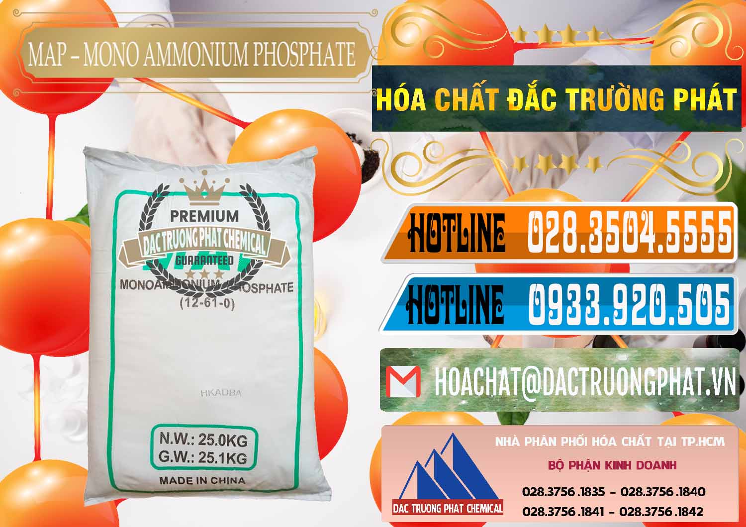 Nơi chuyên cung cấp _ bán Mono Ammonium Phosphate - MAP 12-61-0 Trung Quốc China - 0093 - Nhà cung cấp và nhập khẩu hóa chất tại TP.HCM - stmp.net