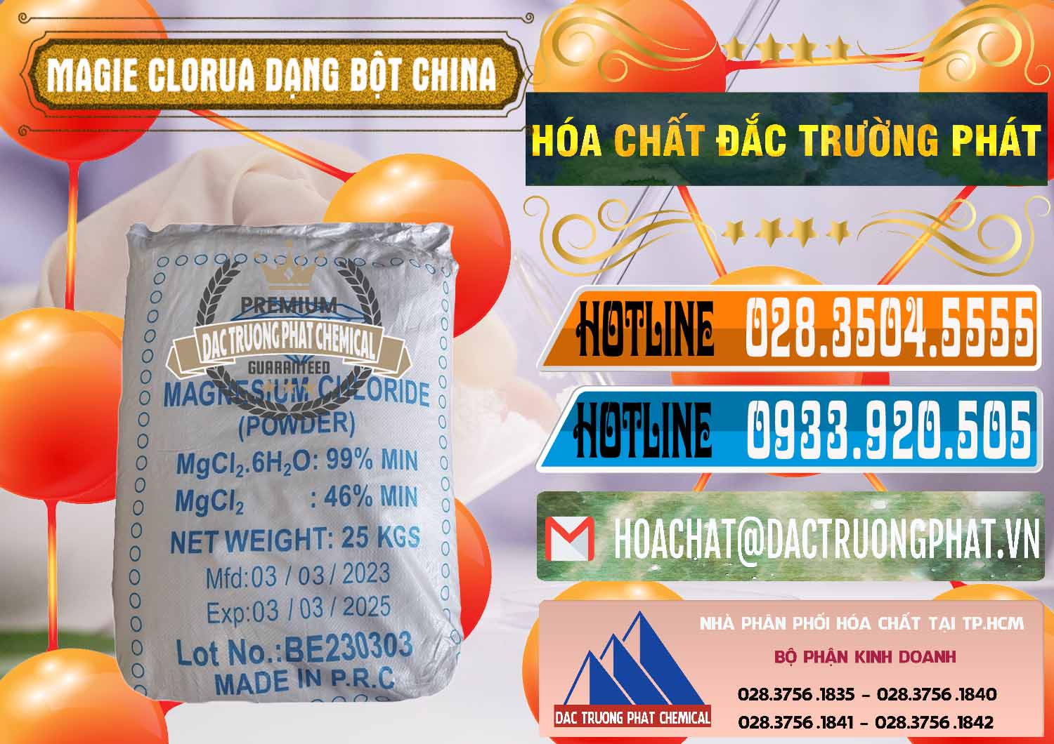 Nơi phân phối & bán Magie Clorua – MGCL2 96% Dạng Bột Logo Kim Cương Trung Quốc China - 0387 - Cty chuyên cung cấp ( bán ) hóa chất tại TP.HCM - stmp.net