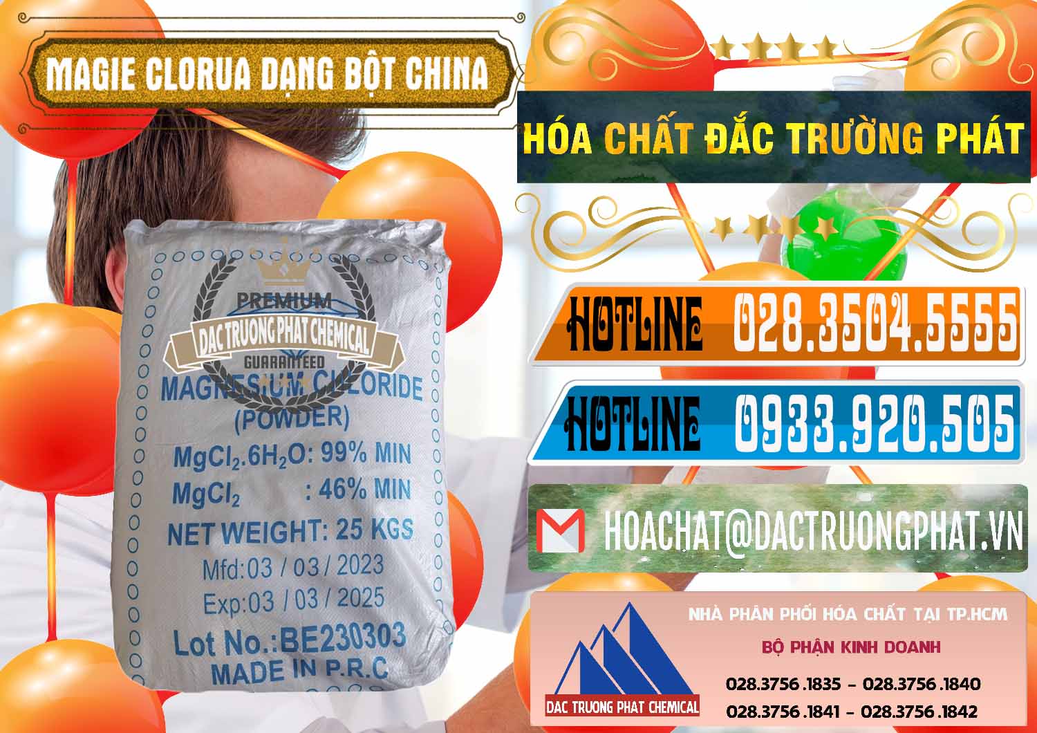 Nơi chuyên cung cấp _ bán Magie Clorua – MGCL2 96% Dạng Bột Logo Kim Cương Trung Quốc China - 0387 - Đơn vị cung ứng _ phân phối hóa chất tại TP.HCM - stmp.net