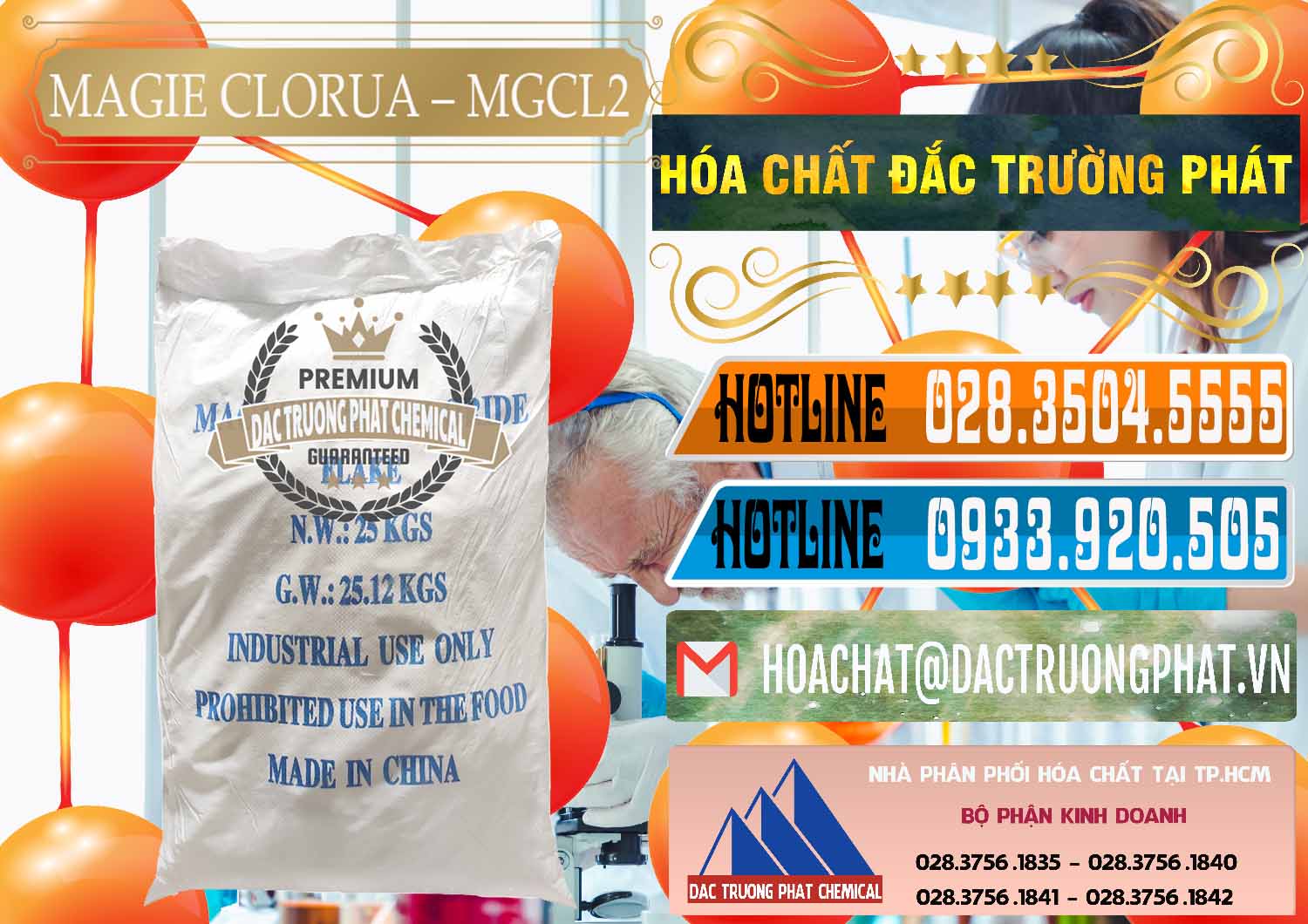 Bán ( cung cấp ) Magie Clorua – MGCL2 96% Dạng Vảy Trung Quốc China - 0091 - Nhập khẩu _ phân phối hóa chất tại TP.HCM - stmp.net