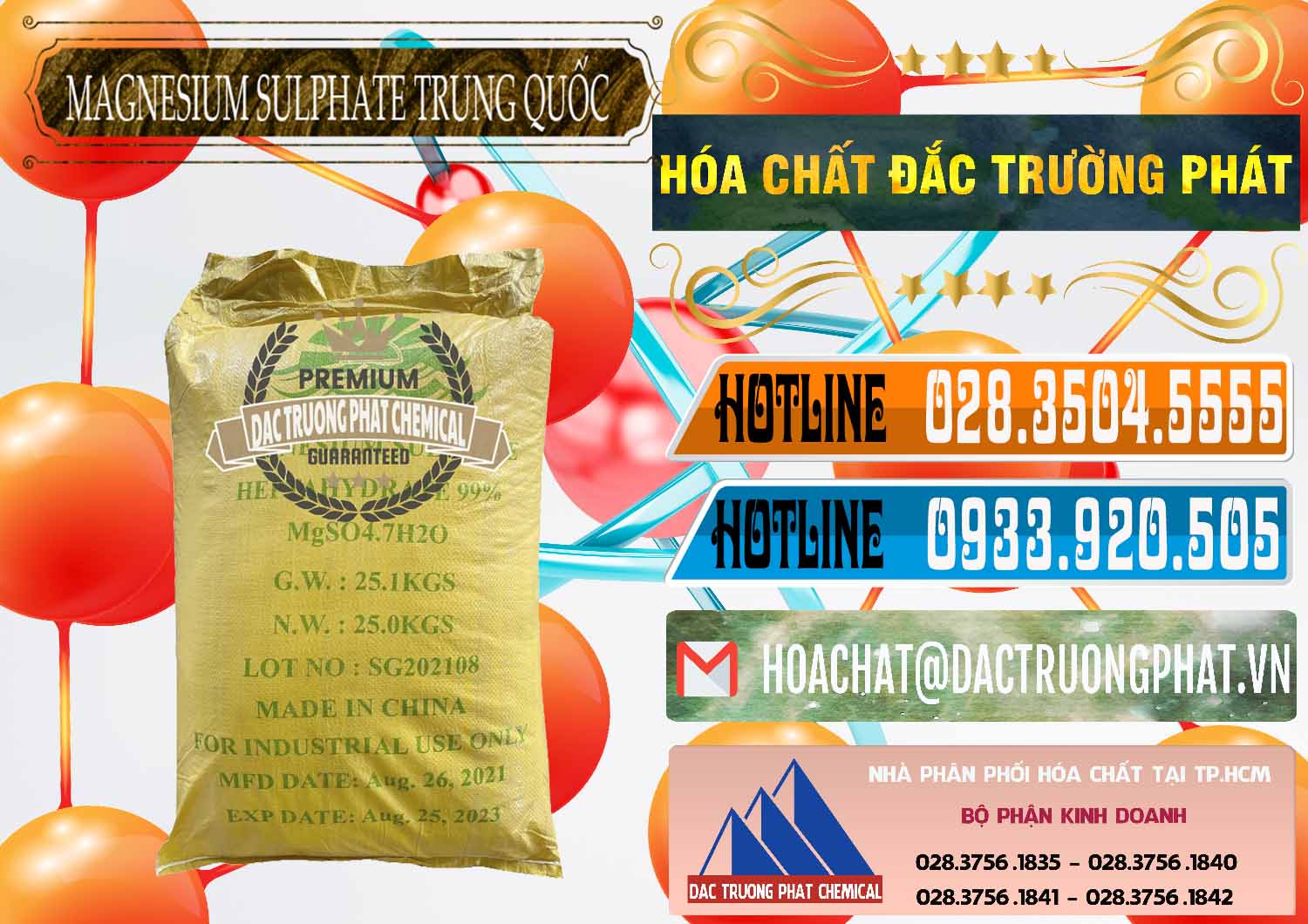 Nơi nhập khẩu - bán MGSO4.7H2O – Magnesium Sulphate Heptahydrate 99% Trung Quốc China - 0440 - Phân phối ( cung cấp ) hóa chất tại TP.HCM - stmp.net