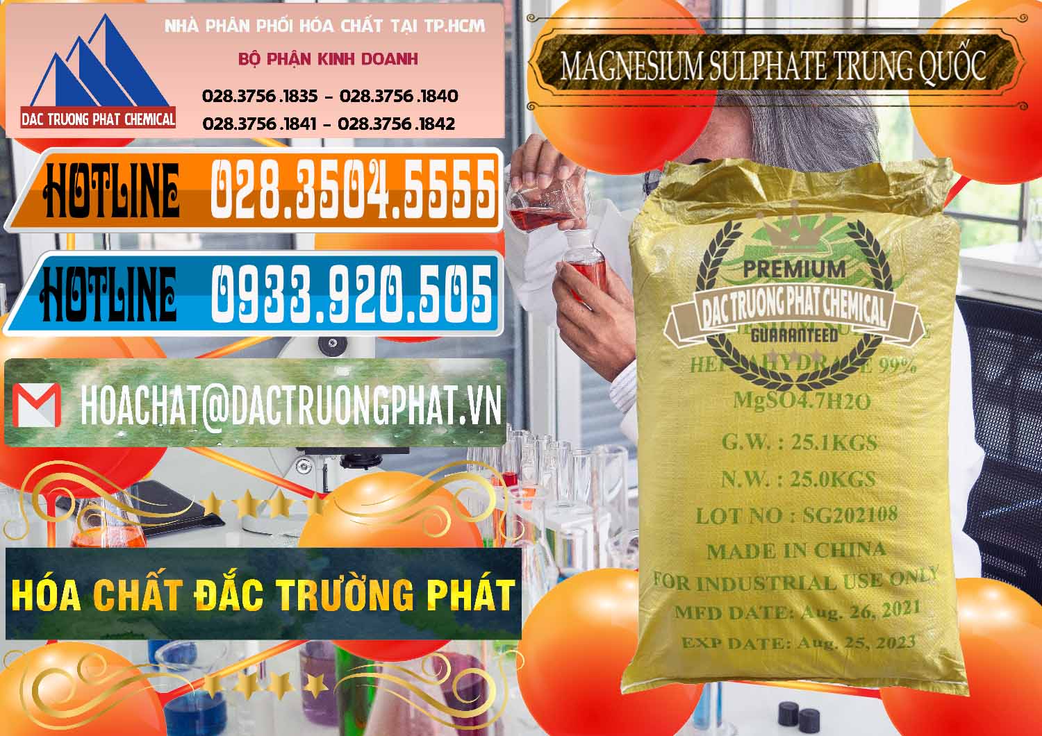 Nơi chuyên cung ứng & bán MGSO4.7H2O – Magnesium Sulphate Heptahydrate 99% Trung Quốc China - 0440 - Cty chuyên phân phối - kinh doanh hóa chất tại TP.HCM - stmp.net