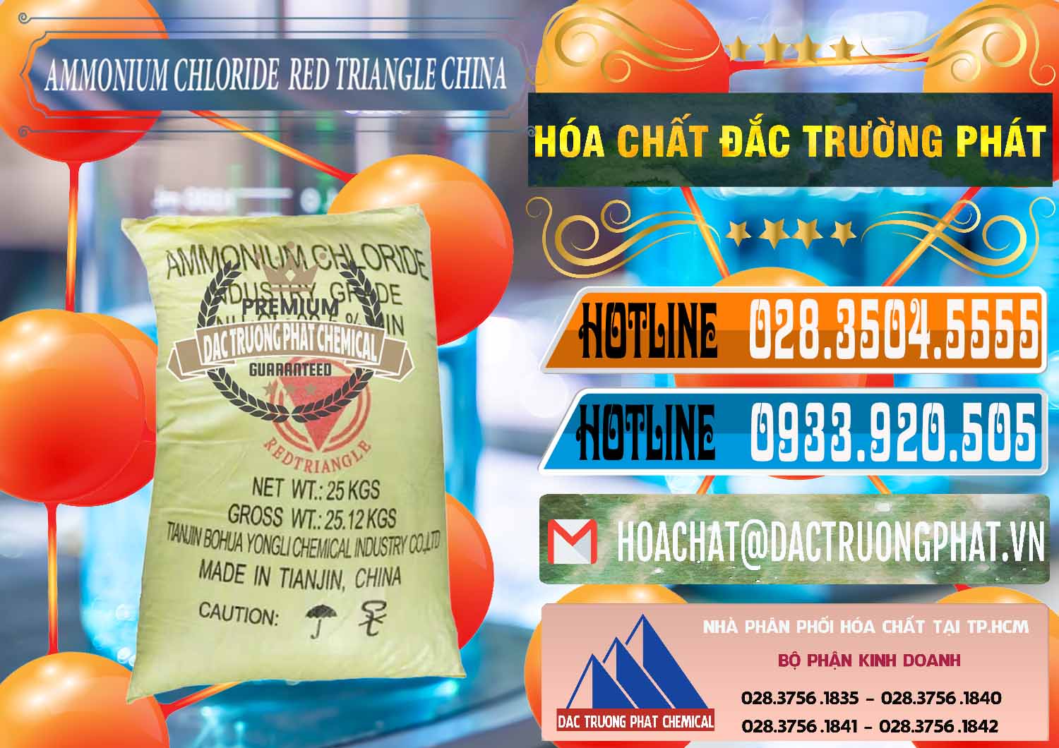 Đơn vị nhập khẩu ( bán ) Ammonium Chloride - Muối Lạnh NH4CL Red Triangle Trung Quốc China - 0377 - Cung cấp hóa chất tại TP.HCM - stmp.net