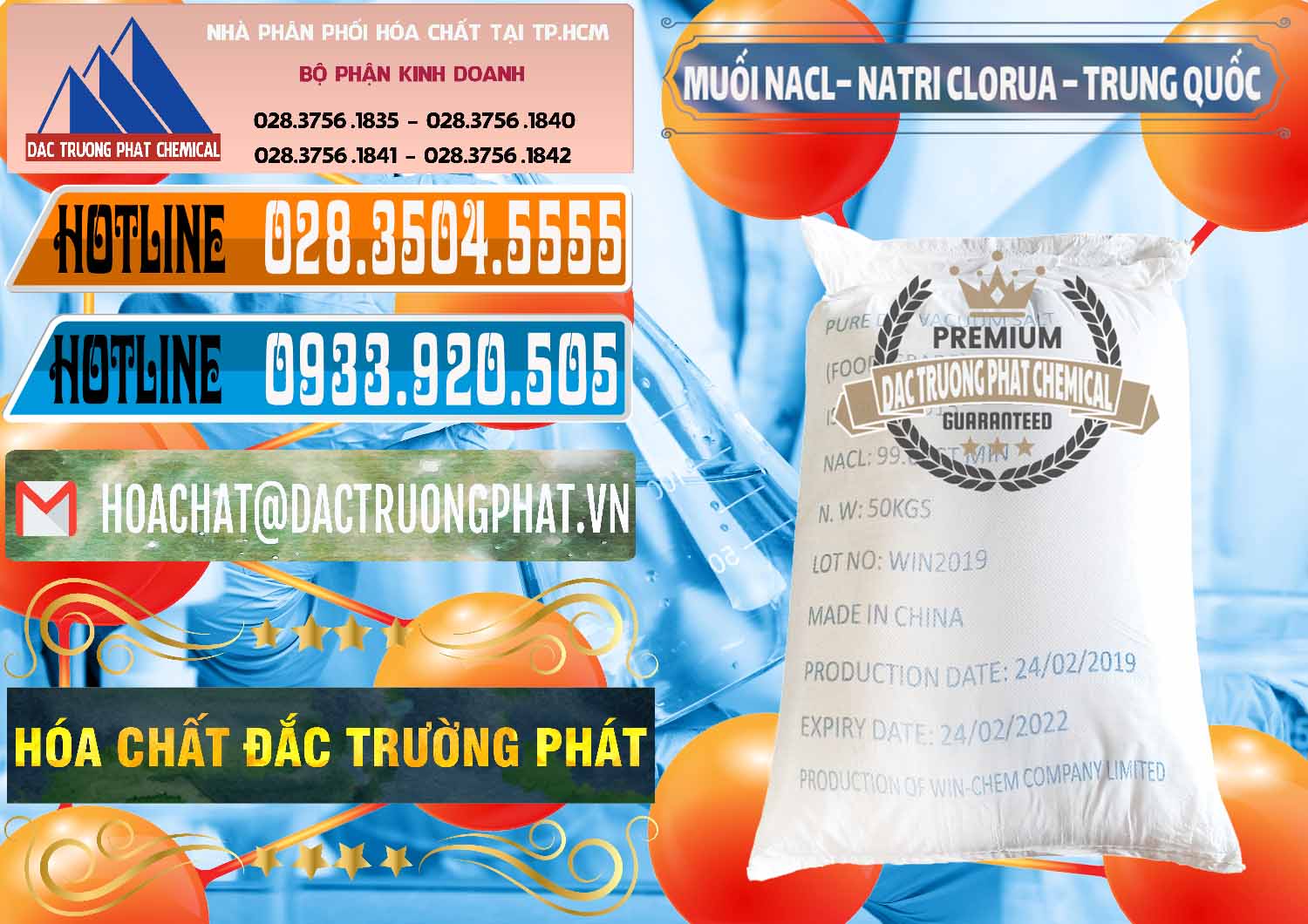 Nơi chuyên kinh doanh ( bán ) Muối NaCL – Sodium Chloride Trung Quốc China - 0097 - Cty chuyên kinh doanh - cung cấp hóa chất tại TP.HCM - stmp.net
