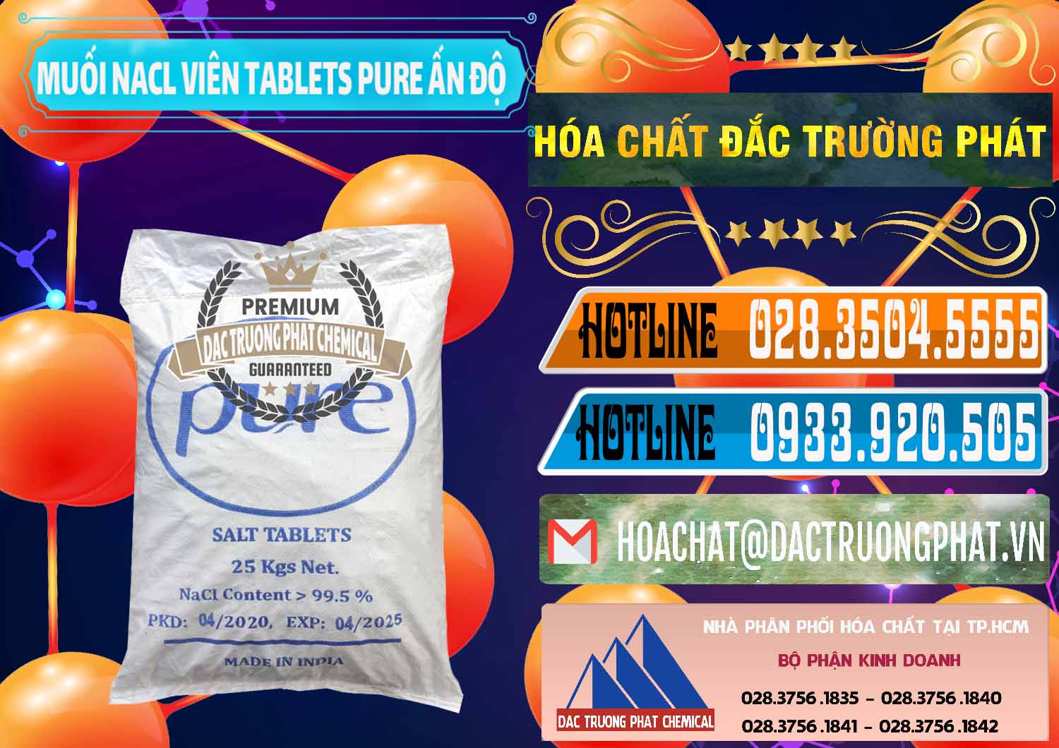 Chuyên cung cấp _ bán Muối NaCL – Sodium Chloride Dạng Viên Tablets Pure Ấn Độ India - 0294 - Đơn vị phân phối _ cung cấp hóa chất tại TP.HCM - stmp.net