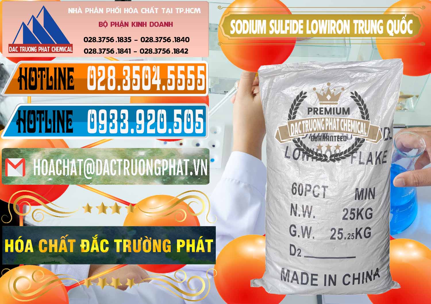 Công ty chuyên phân phối _ bán Sodium Sulfide NA2S – Đá Thối Lowiron Trung Quốc China - 0227 - Đơn vị phân phối và bán hóa chất tại TP.HCM - stmp.net