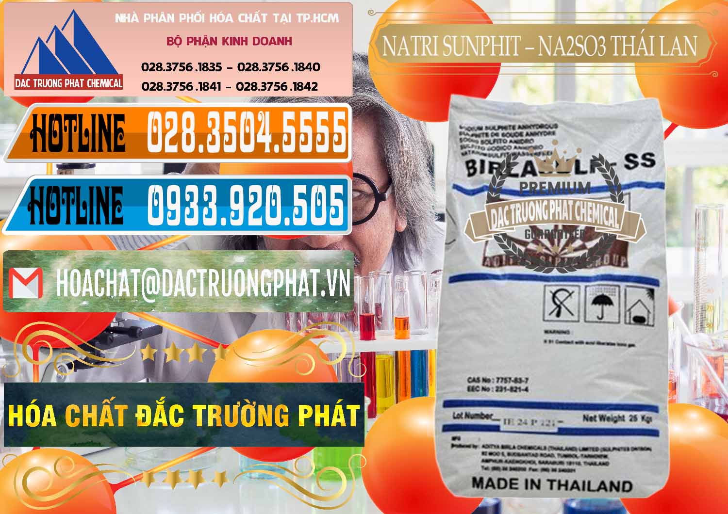 Đơn vị kinh doanh và bán Natri Sunphit - NA2SO3 Thái Lan - 0105 - Chuyên cung cấp _ phân phối hóa chất tại TP.HCM - stmp.net