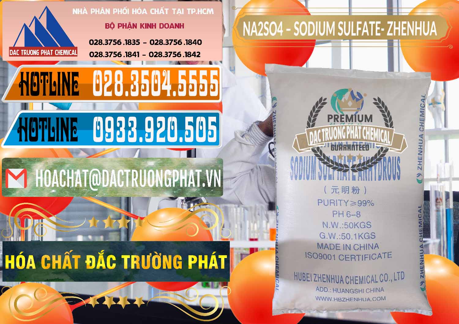 Nơi kinh doanh » bán Hóa Chất Công Nghiệp hóa chất Sunfat Sodium Powder › Sodium Sulfate Cty chuyên bán & phân phối Sodium Sulphate - Muối Sunfat Na2SO4 Zhenhua Trung Quốc China - 0101 - Cung cấp _ phân phối hóa chất tại TP.HCM - stmp.net