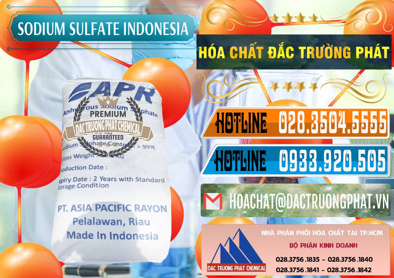 Nơi cung ứng và bán Sodium Sulphate - Muối Sunfat Na2SO4 APR Indonesia - 0460 - Cty chuyên cung cấp ( bán ) hóa chất tại TP.HCM - stmp.net