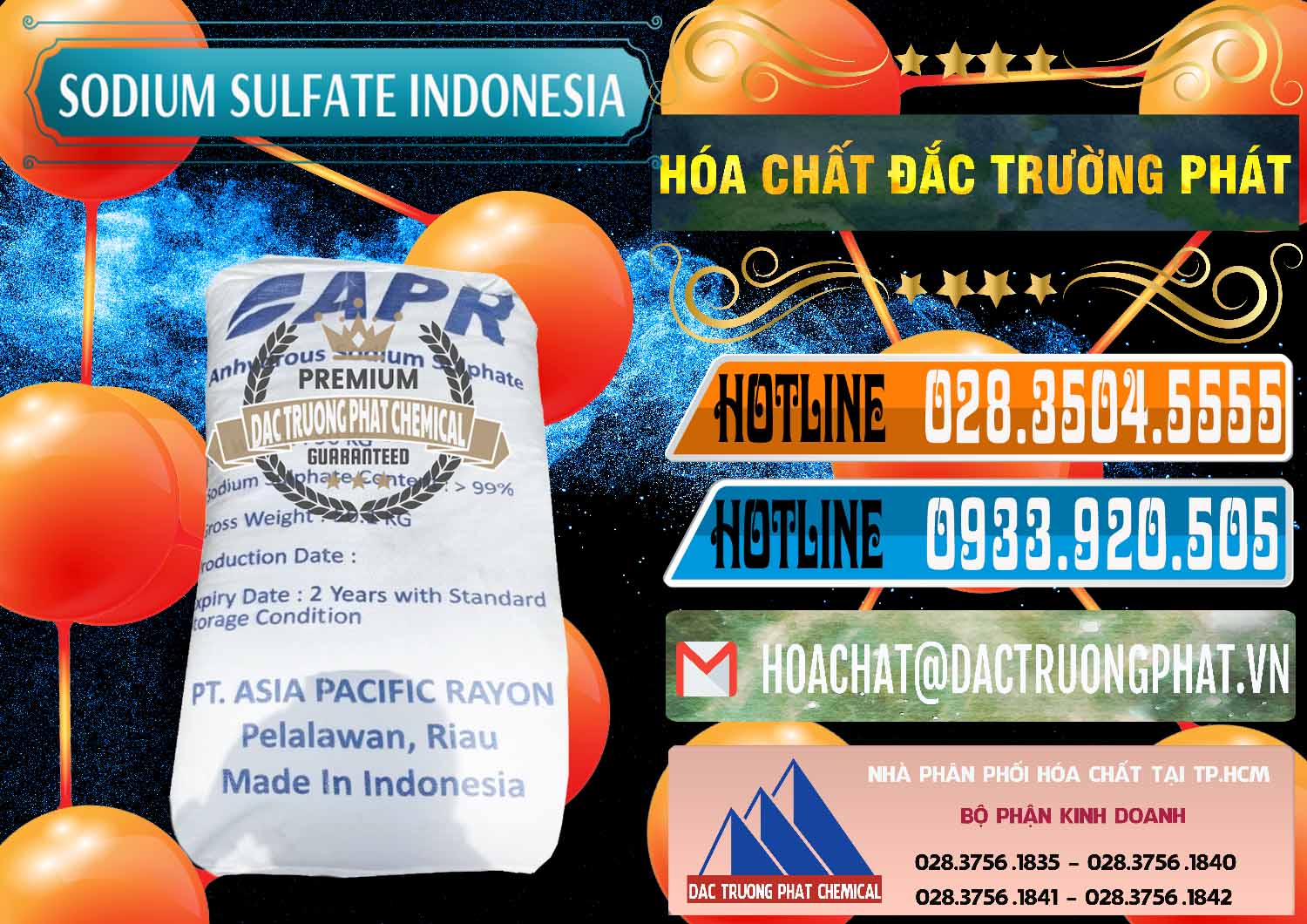 Nhà cung ứng ( bán ) Sodium Sulphate - Muối Sunfat Na2SO4 APR Indonesia - 0460 - Nhà phân phối và cung cấp hóa chất tại TP.HCM - stmp.net