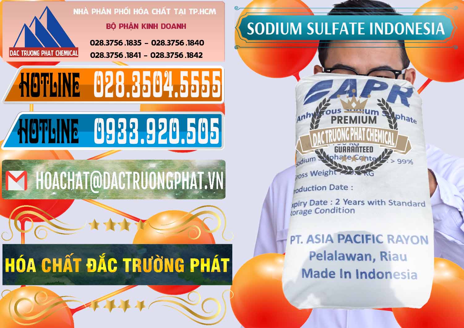 Bán ( phân phối ) Sodium Sulphate - Muối Sunfat Na2SO4 APR Indonesia - 0460 - Công ty chuyên phân phối _ nhập khẩu hóa chất tại TP.HCM - stmp.net