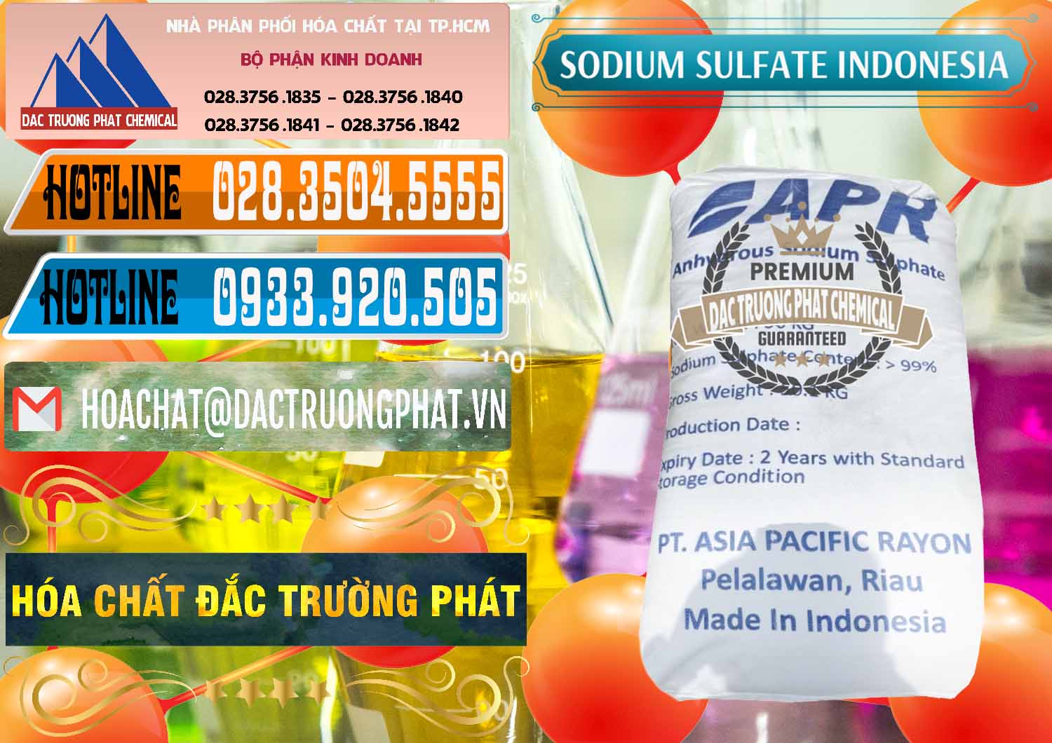 Cty chuyên bán - phân phối Sodium Sulphate - Muối Sunfat Na2SO4 APR Indonesia - 0460 - Công ty phân phối ( bán ) hóa chất tại TP.HCM - stmp.net