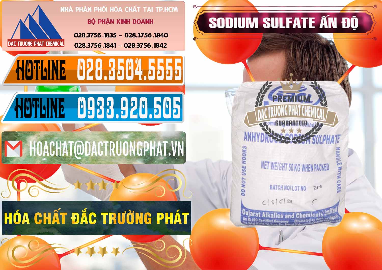 Cung ứng _ bán Sodium Sulphate - Muối Sunfat Na2SO4 GACL Ấn Độ India - 0461 - Nơi cung cấp _ phân phối hóa chất tại TP.HCM - stmp.net