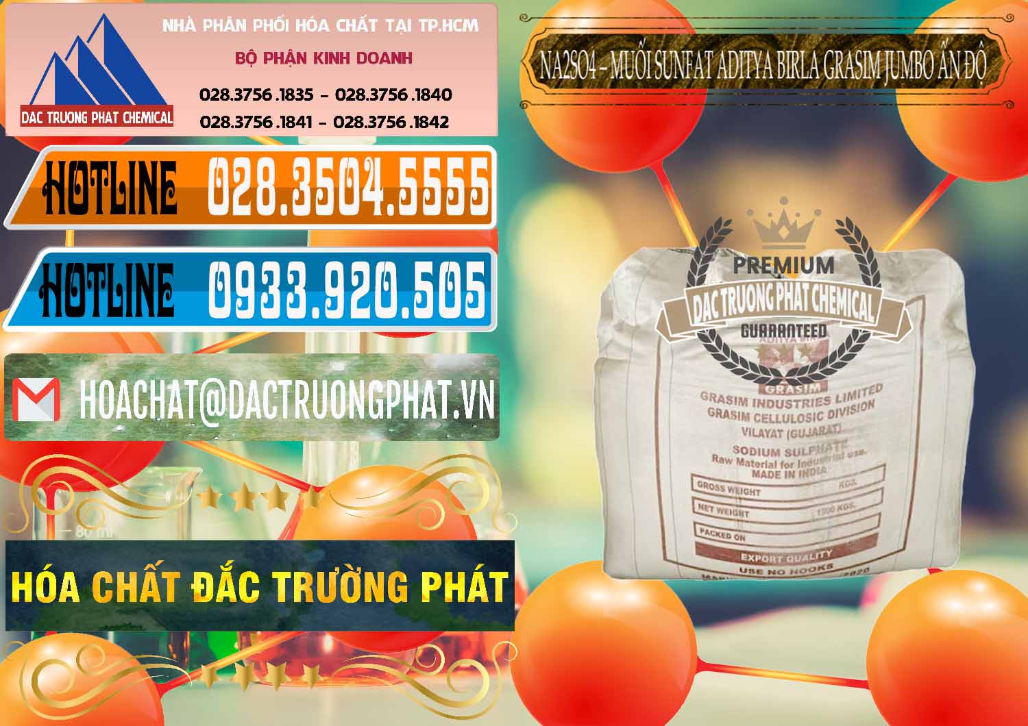 Bán ( cung cấp ) Sodium Sulphate - Muối Sunfat Na2SO4 Jumbo Bành Aditya Birla Grasim Ấn Độ India - 0357 - Đơn vị chuyên phân phối và cung ứng hóa chất tại TP.HCM - stmp.net