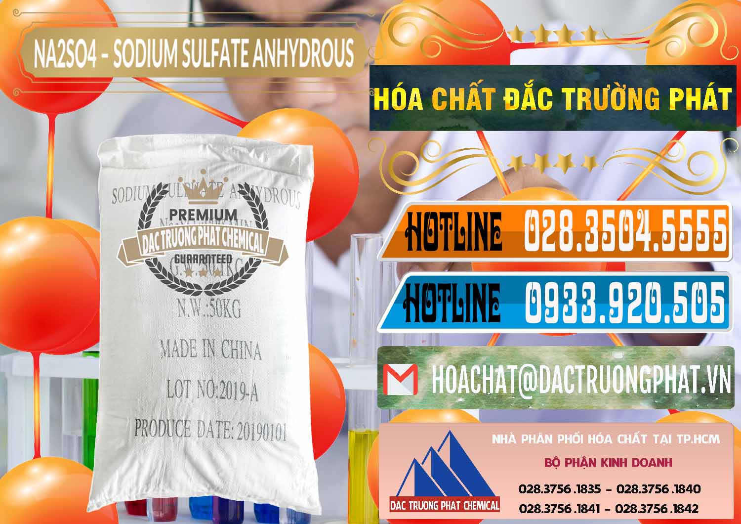 Cty chuyên nhập khẩu ( bán ) Sodium Sulphate - Muối Sunfat Na2SO4 PH 6-8 Trung Quốc China - 0099 - Công ty bán _ phân phối hóa chất tại TP.HCM - stmp.net
